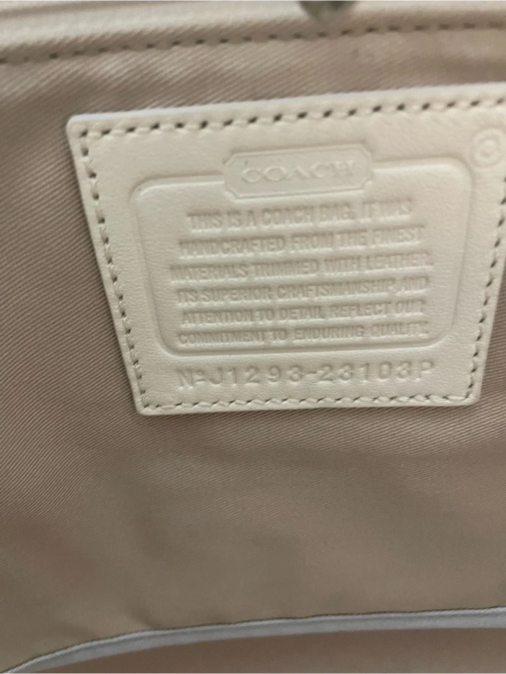 Coach elegant large